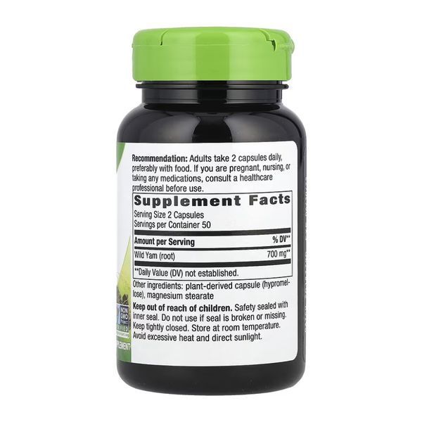 Wild Yam - 100 vcaps &mdash; оригинальный товар