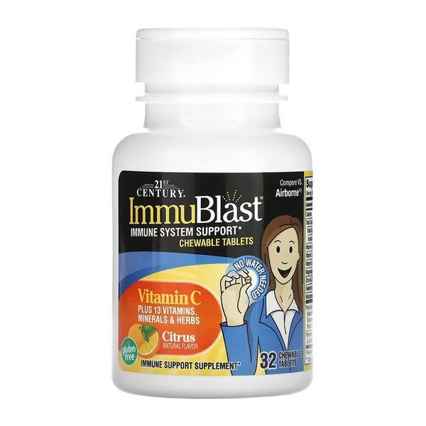 ImmuBlast - 32 chewables tabs &mdash; оригінальний товар
