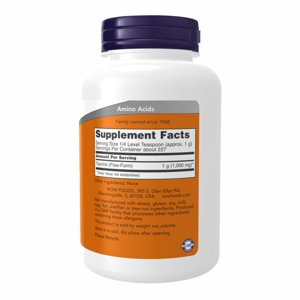 Taurine Powder - 227g &mdash; оригинальный товар