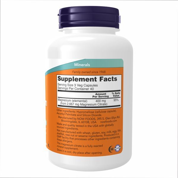 Magnesium Citrate - 120 caps &mdash; оригінальний товар