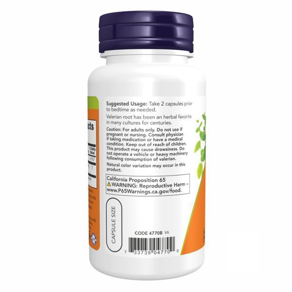 Valerian Root 500mg - 100 vcaps &mdash; оригінальний товар