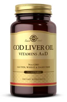 Cod Liver Oil - 250 softgels &mdash; оригинальный товар