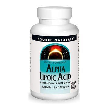 Alpha Lipoic Acid 600mg - 30 caps &mdash; оригінальний товар