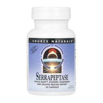 Serrapeptase - 30 caps &mdash; оригинальный товар