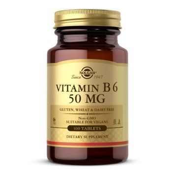 Vitamin B6 50mg - 100 tabs &mdash; оригинальный товар