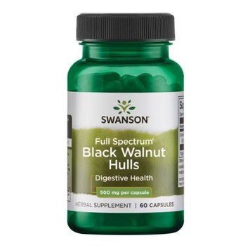 Black Walnut Hulls 500mg - 60caps &mdash; оригинальный товар