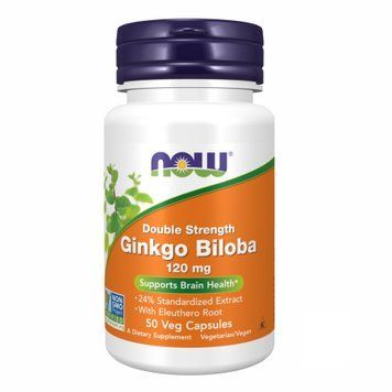 Ginkgo Biloba 120mg - 50 vcaps &mdash; оригинальный товар