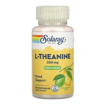 L-Theanine 200mg - 30 chewables &mdash; оригинальный товар