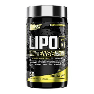 Lipo 6 Black Intense - 60 caps &mdash; оригинальный товар