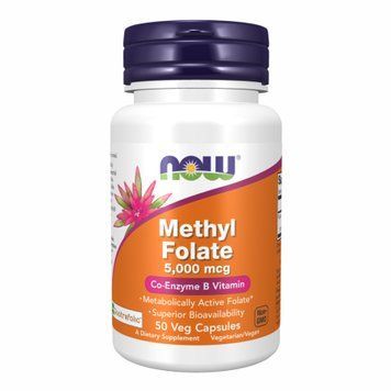 Methyl Folate 5000 mcg - 50 vcaps &mdash; оригинальный товар