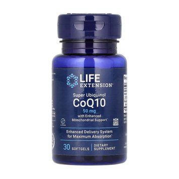 Super Ubiquinol CoQ10 with Enhanced Mitochondrial Support 50 mg - 30 softgels &mdash; оригинальный товар