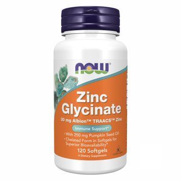 Zinc Glycinate 30mg - 120 sgels &mdash; оригинальный товар