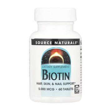 Biotin 5000mcg - 60 tabs &mdash; оригинальный товар