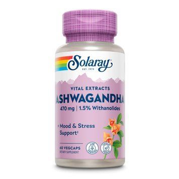 Ashwaganda Root Extract 470mg - 60vcaps &mdash; оригинальный товар