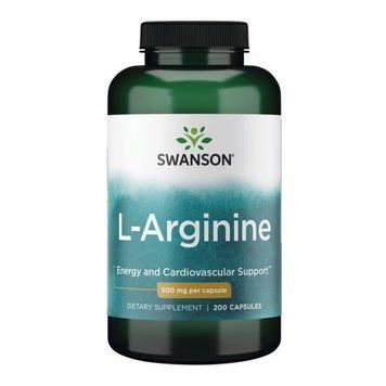 L-Arginine 500mg - 200 caps &mdash; оригинальный товар