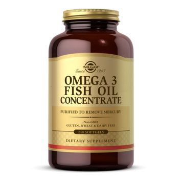 Omega-3 Fish Oil Concentrate - 240 softgels &mdash; оригинальный товар