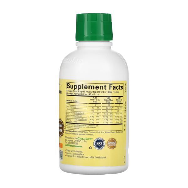 Calcium with Magnesium - 473 ml Orange (16 fl oz) &mdash; оригинальный товар