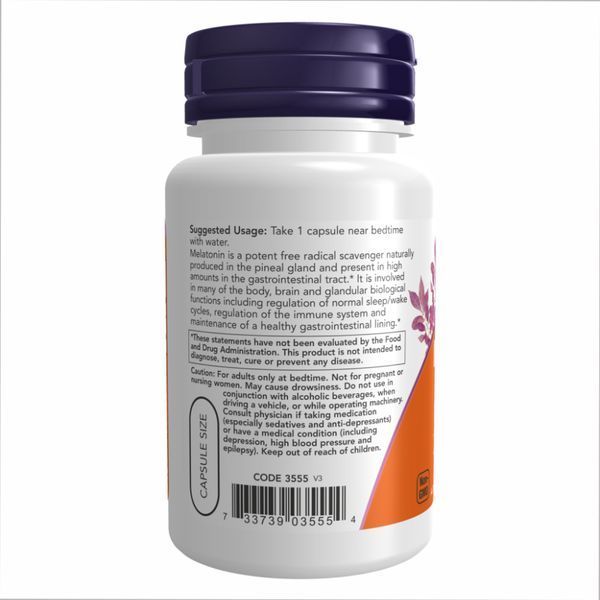 Melatonin 5 mg - 60 vcaps &mdash; оригінальний товар