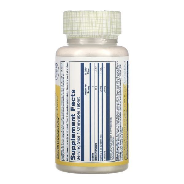 L-Theanine 200mg - 30 chewables &mdash; оригінальний товар
