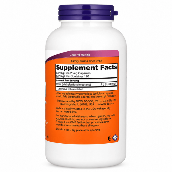 MSM 1000mg - 240 vcaps &mdash; оригінальний товар