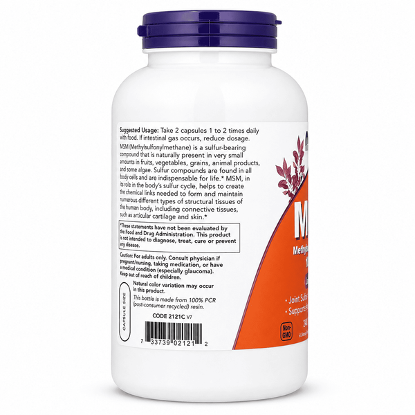 MSM 1000mg - 240 vcaps &mdash; оригінальний товар