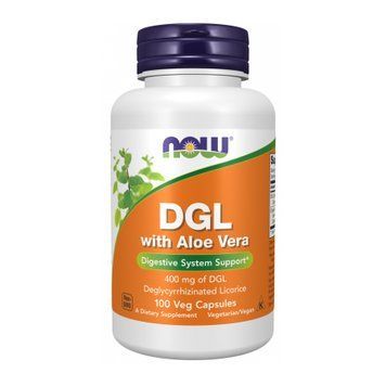 DGL with Aloe Vera - 100 vcaps &mdash; оригінальний товар