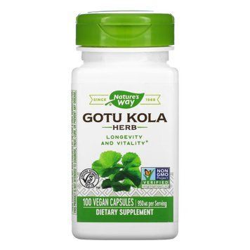 Gotu Kola Herb - 100 vcaps &mdash; оригінальний товар