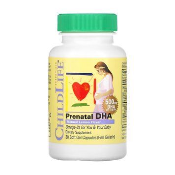 Prenatal DHA - 30 softgels (До 07.25) &mdash; оригинальный товар