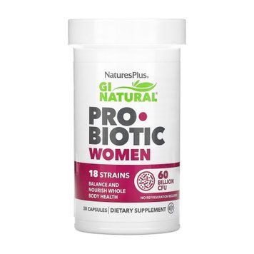 Gi Natural Probiotic Women - 30 caps &mdash; оригінальний товар