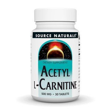 Acetyl L-Carnitine 500 mg - 30 tabs &mdash; оригинальный товар