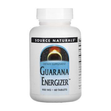Guarana Energizer&trade; 900mg - 60 tabs &mdash; оригинальный товар