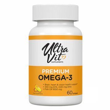 Premium Omega-3 - 60 Softgels &mdash; оригинальный товар
