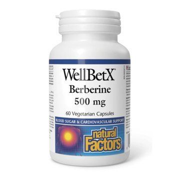 WellBetX Berberine 500mg - 60 vcaps &mdash; оригинальный товар
