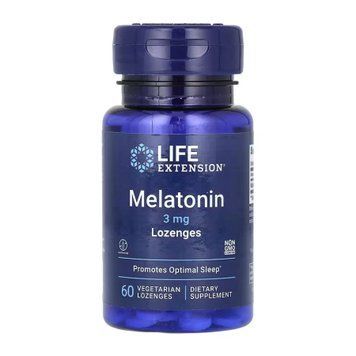 Melatonin 3mg - 60 vegetarian lozenges &mdash; оригинальный товар