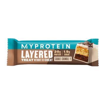 Layered Bar - 60g Cookie Crumble (Поштучно) &mdash; оригінальний товар