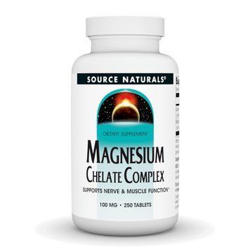 Magnesium Chelate Complex 100mg - 250 tabs &mdash; оригінальний товар