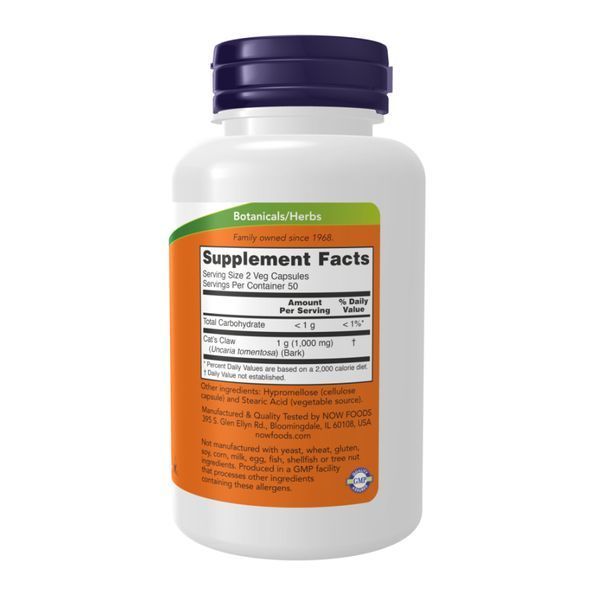 Cat's Claw 500mg - 250 vcaps &mdash; оригінальний товар
