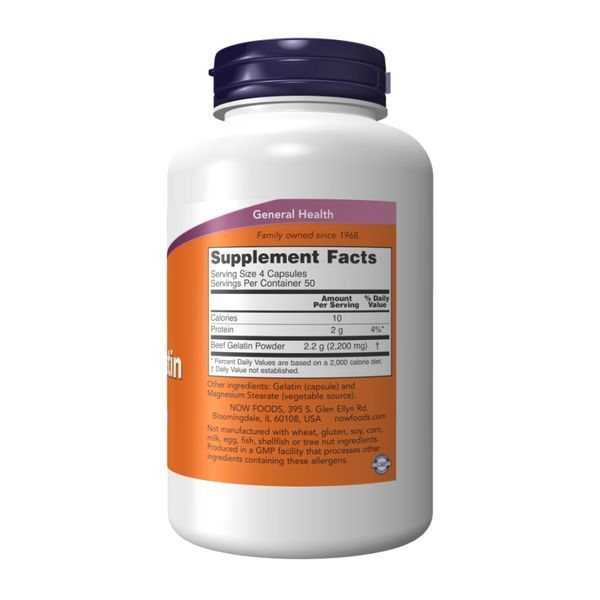 Beef Gelatin 550 mg - 200 caps &mdash; оригинальный товар