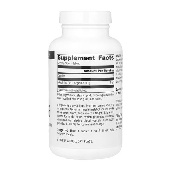 L-Arginine 1000 mg - 100 tabs &mdash; оригинальный товар