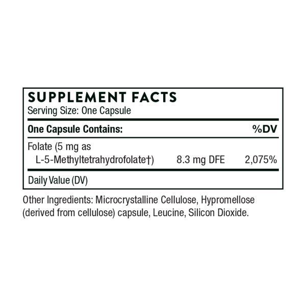 5-MTHF 5 mg - 60 caps &mdash; оригинальный товар