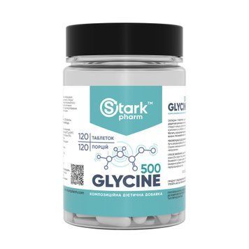 Glycine Mega Tabs 500mg - 120 tabs &mdash; оригинальный товар