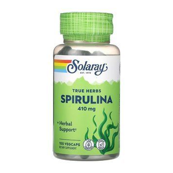 Spirulina Algae 410mg - 100 vcaps &mdash; оригинальный товар