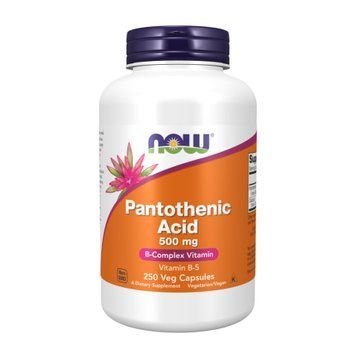 Pantothenic Acid 500 mg - 250 vcaps &mdash; оригинальный товар