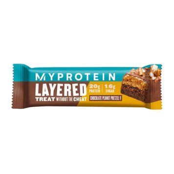 Layered - 60g Chocolate Peanut Pretzel (Поштучно) &mdash; оригінальний товар