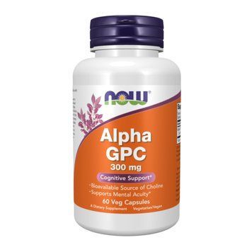 Alpha GPC 300mg - 60 vcaps &mdash; оригінальний товар