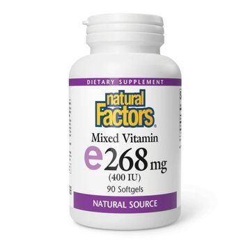 Mixed Vitamin E 268 mg (400 IU) - 90 softgels &mdash; оригинальный товар