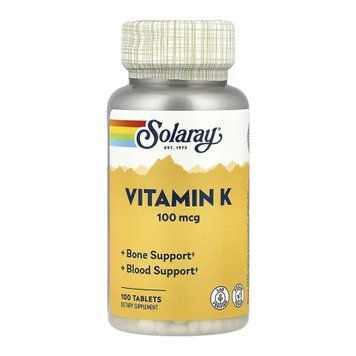 Vitamin K-1 100mcg - 100 tabs &mdash; оригинальный товар