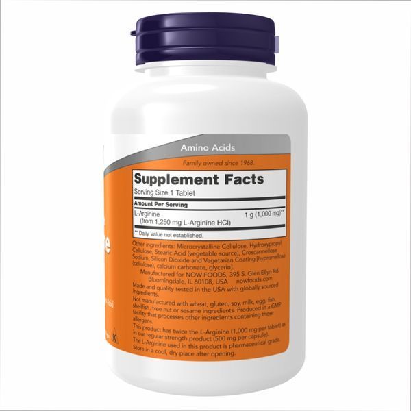 L-Arginine 1000mg - 120 tabs &mdash; оригинальный товар