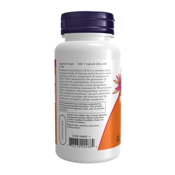 Pantothenic Acid 500 mg - 250 vcaps &mdash; оригинальный товар