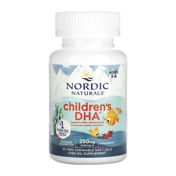 Children's DHA - 90 mini softgels &mdash; оригинальный товар